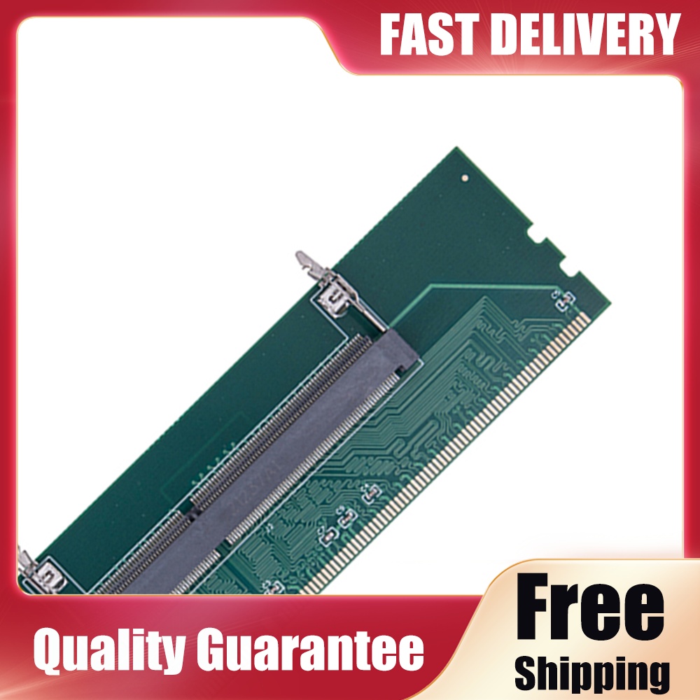 Memory Ram Upgrade - SO-DIMM zu PC DIMM Speicheradapterkarte Kompatibel