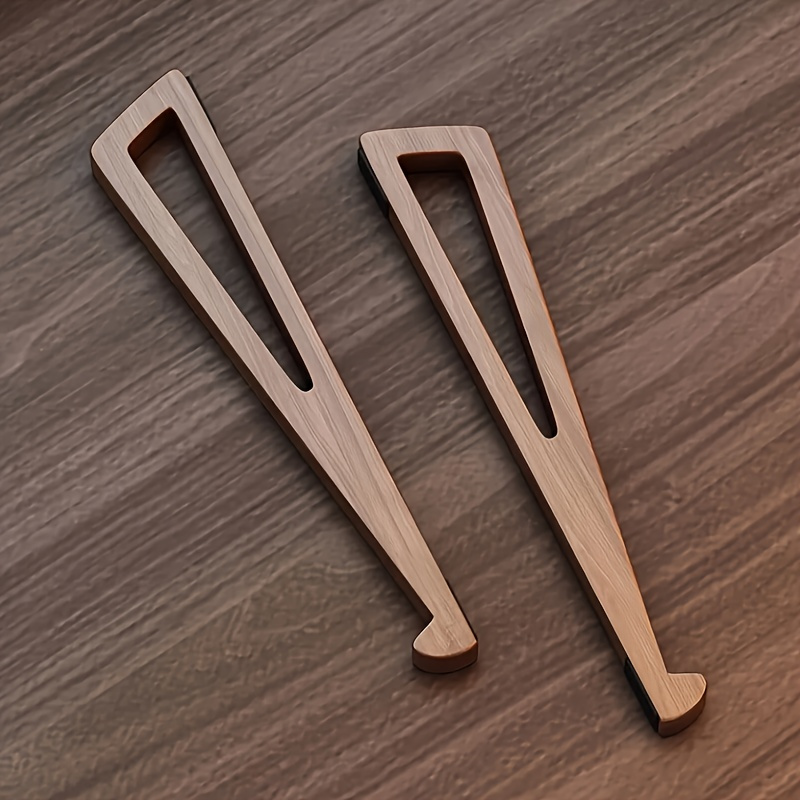 Laptop Accessories All In One - Tragbarer, faltbarer Laptopständer aus Holz –