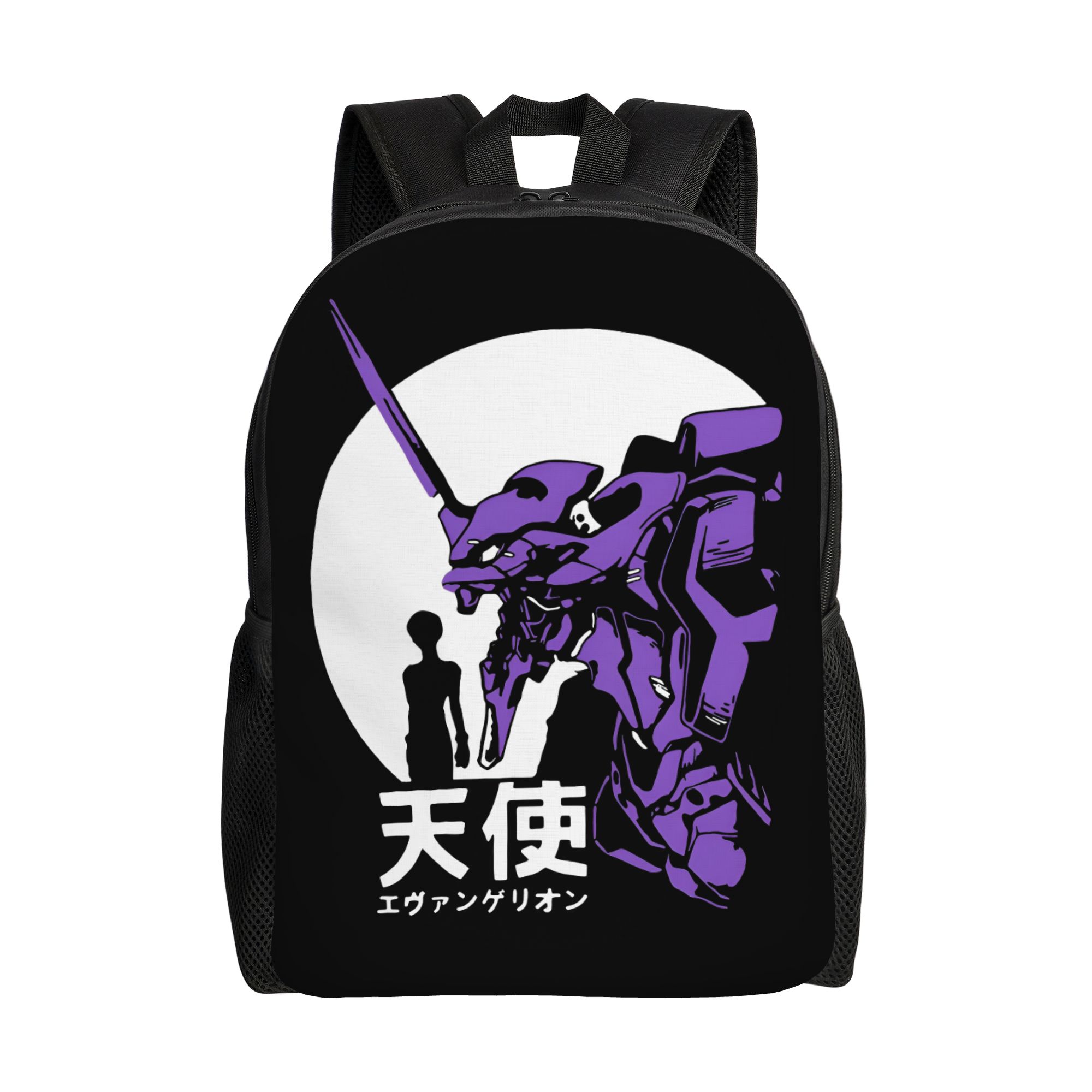 Laptop Accessories Women - 3D-Druck E-Evangelions Rucksack im Mecha-Stil, Cartoon-Comic,