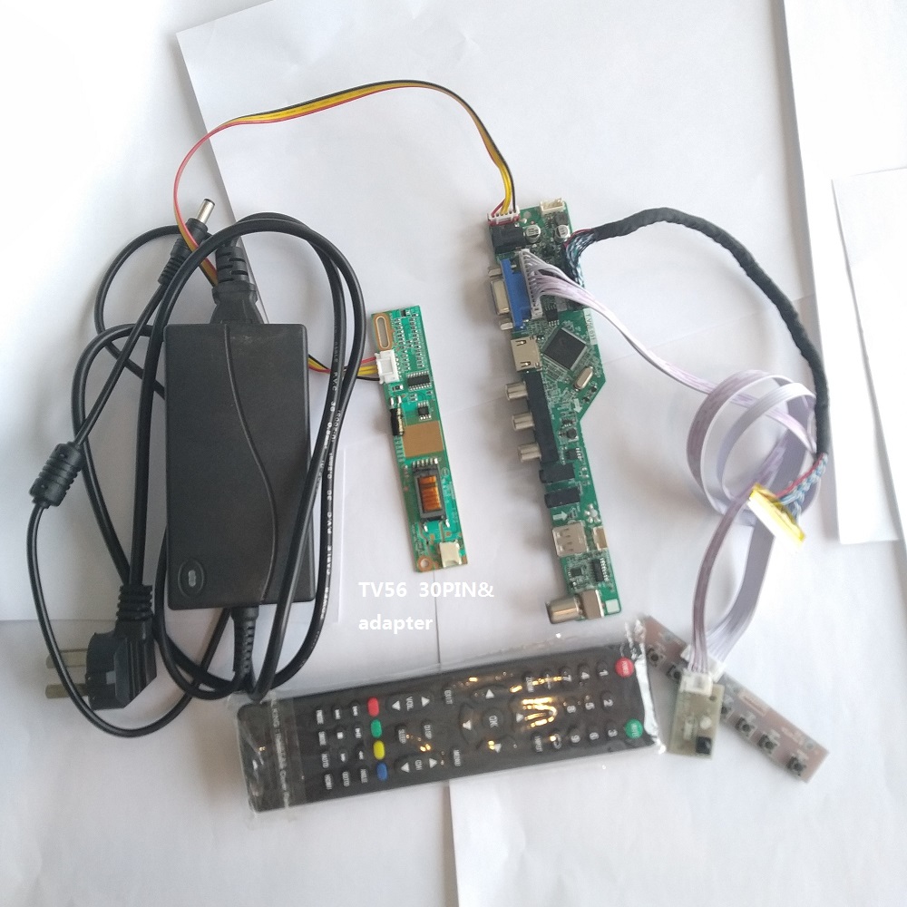 TV56 Controller Board Kit mit  – Hdmi Vga Adapter Bewertung und Preis