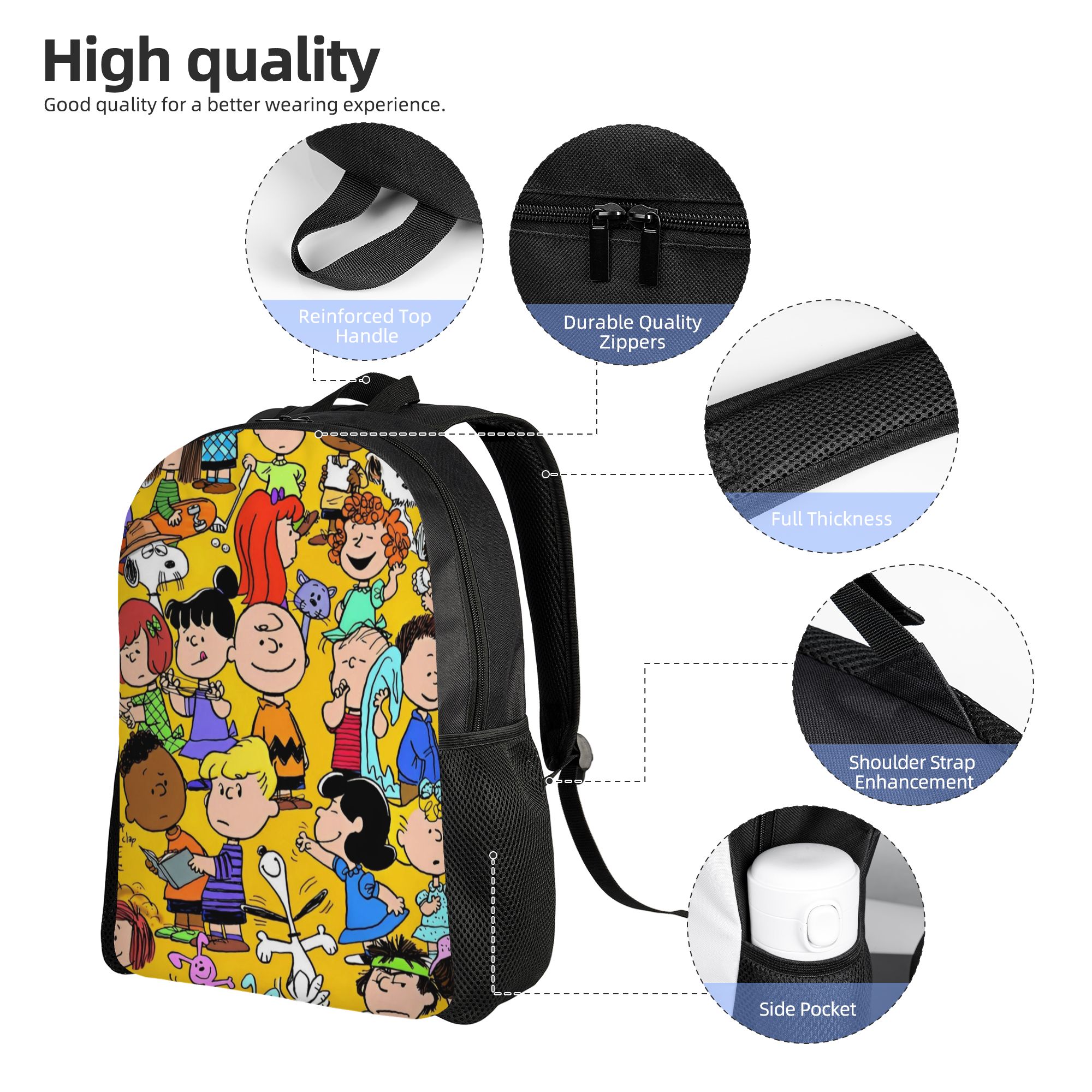Snoopy Peanuts Modischer Rucks – Laptop Accessories Women Bewertung und Preis
