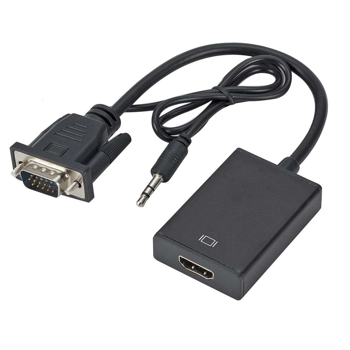 1080P HD VGA zu HD mit 3,5 mm  – Hdmi Vga Adapter Bewertung und Preis
