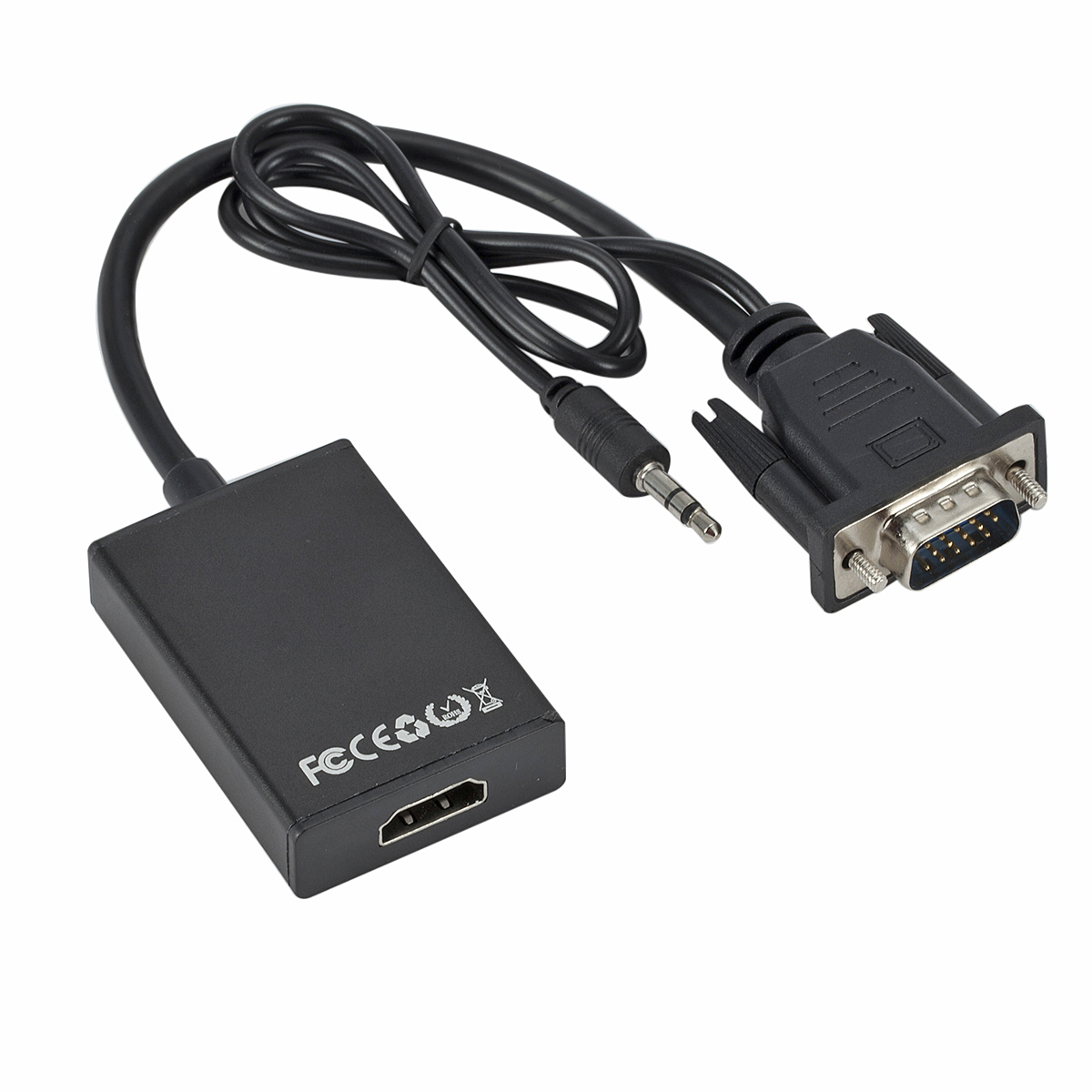 1080P HD VGA zu HD mit 3,5 mm  – Hdmi Vga Adapter Bewertung und Preis