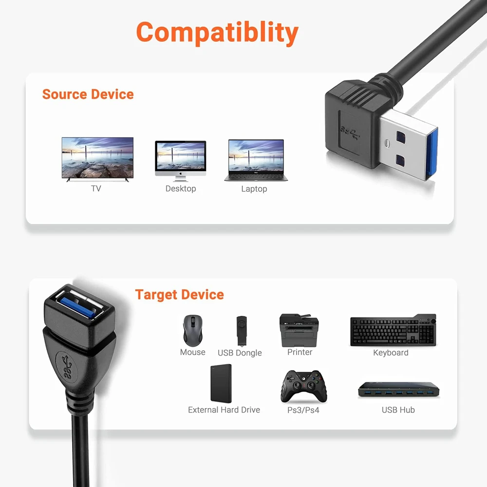 0,2 m USB 3.0-Verlängerungskab – Laptop Accessories Women Bewertung und Preis