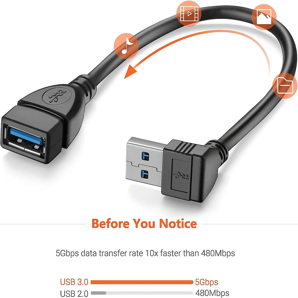 0,2 m USB 3.0-Verlängerungskab – Laptop Accessories Women Bewertung und Preis