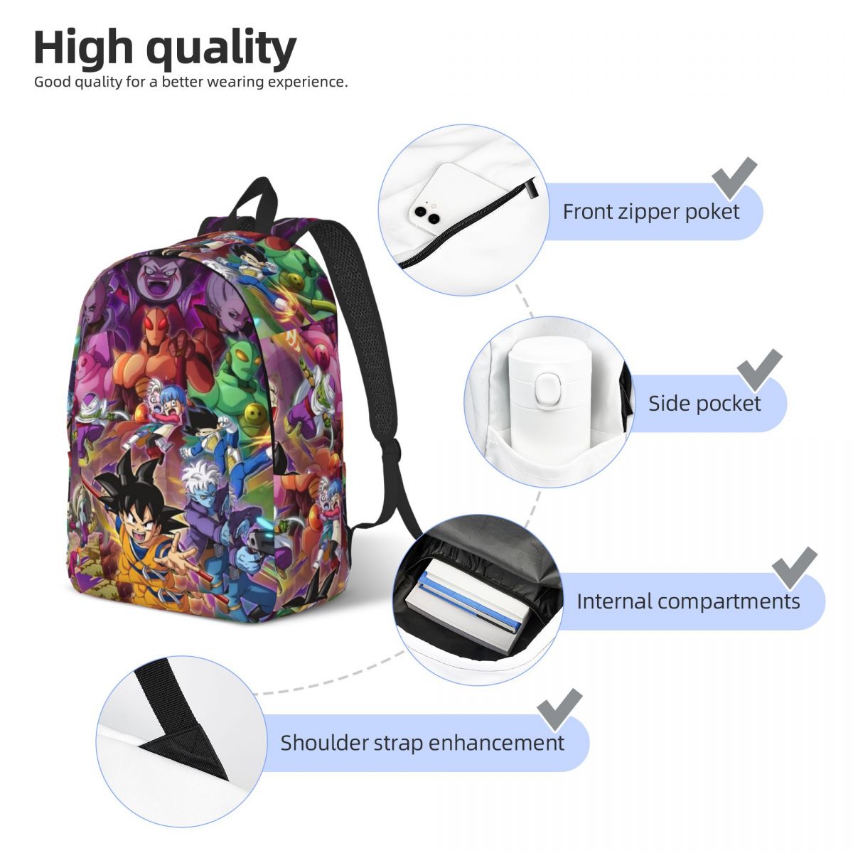 Dragon Ball DAIMA Modischer Ru – Laptop Accessories Women Bewertung und Preis