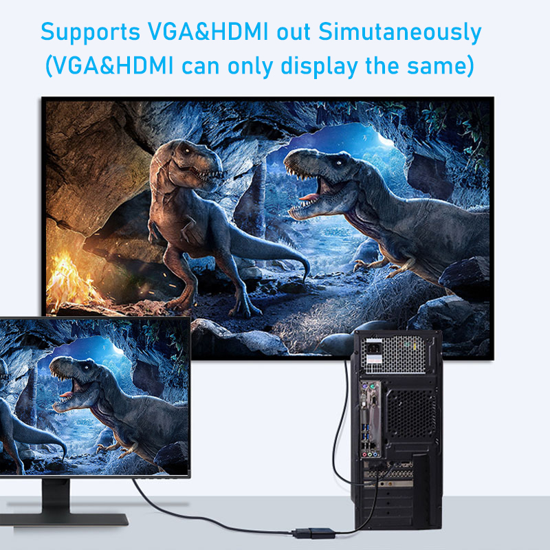 1080P DVI zu VGA HDMI Splitter – Hdmi Vga Adapter Bewertung und Preis